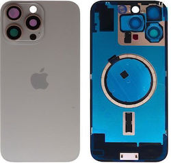 Заден Капак Магнити Magsafe Apple Iphone 16 Pro Max Титанов Oem Заден Капак Магнити Magsafe Apple Iphone 16 Pro Max Титанов Oem