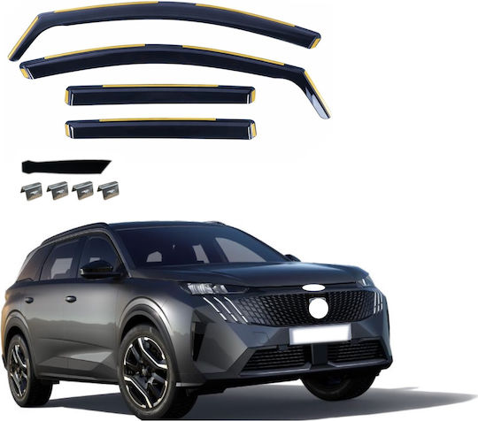 Комплект Автомобилни Ветробрани Отпред И Отзад За Peugeot 5008 2024+ 4 Бройки