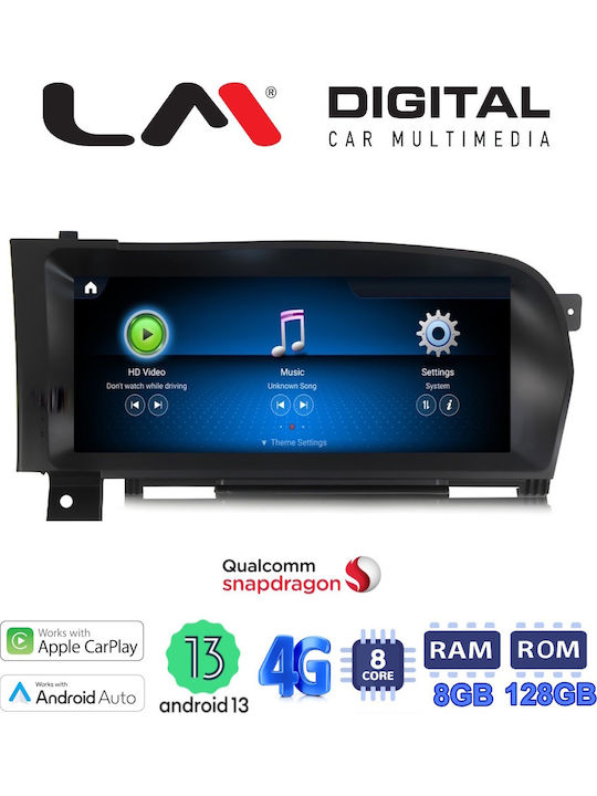 LM Digital Car Audio System for Mercedes-Benz S Class 2006 > 2010 Bluetooth USB AUX Wi-Fi GPS Apple CarPlay Android Auto