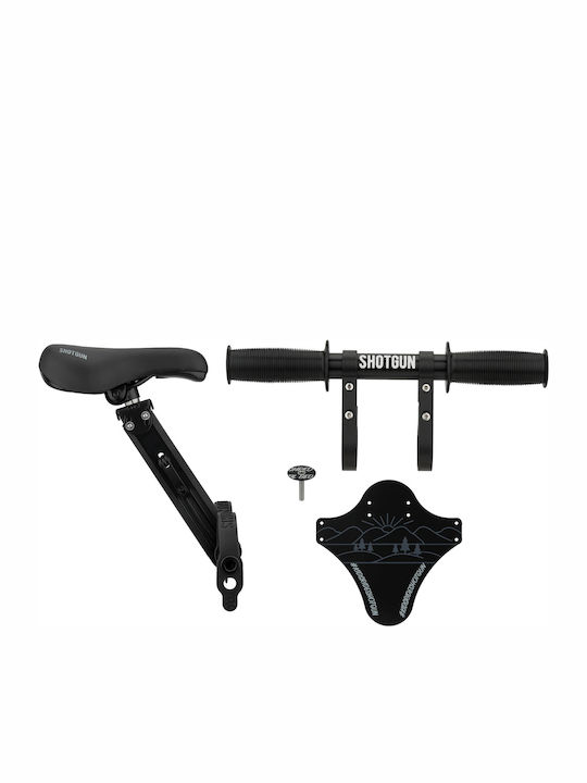 Kids Ride Shotgun Bicycle Saddle Carbon Black