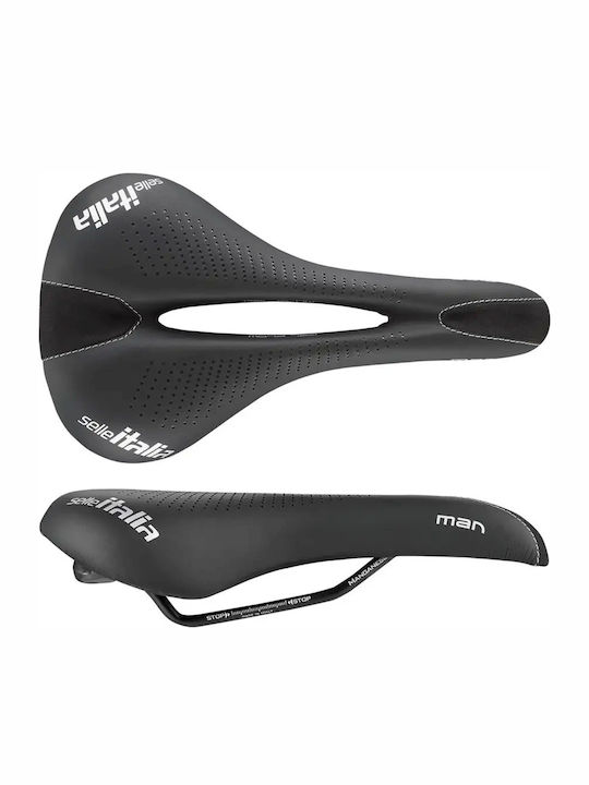 Selle Italia Black Bicycle Saddle with Gel