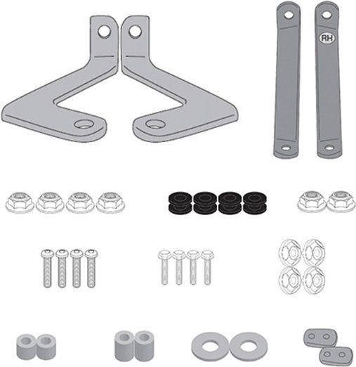 Givi Kit Ζελατίνας Kymco Agility 50-125-150-200 R16+ 14-25/agility S 125 22-25 A6130a