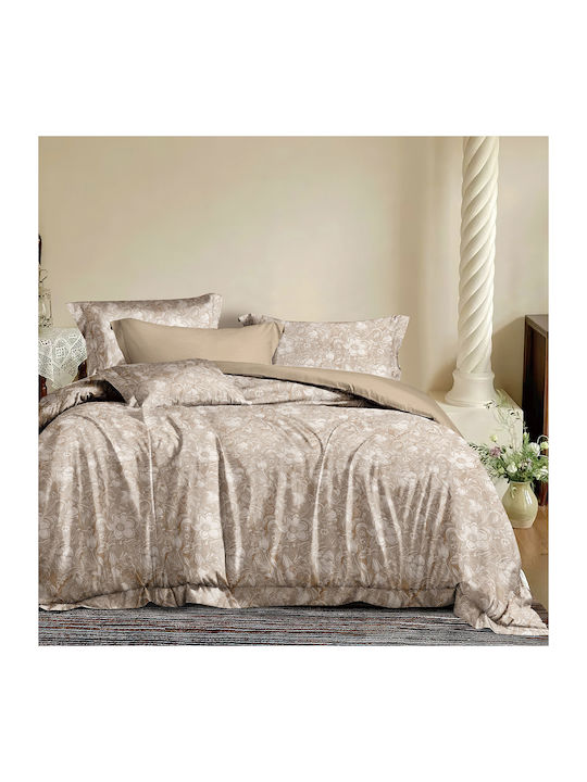 Beauty Home Set Quilt Super Double 220x240cm Mocha 12680PMYD