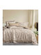 Beauty Home Set Quilt Super Double 220x240cm Mocha 12680PMYD