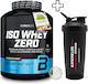 Biotech Usa Iso Whey Zero 1816g Кокос и Katerelos Fitness Shaker 600ml Черен Персонализиран Пакет