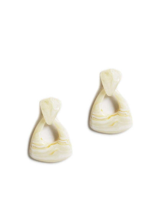 Mat Fashion Beige Earrings 0043.8213.N-natural