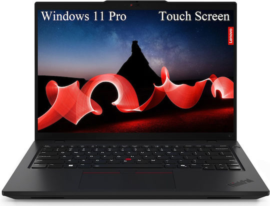 Lenovo ThinkPad L14 Gen 5 14" IPS FHD+ Touchscreen (Ultra 5-125U/24GB/256GB SSD/Windows 11 Pro) (Английска клавиатура US)