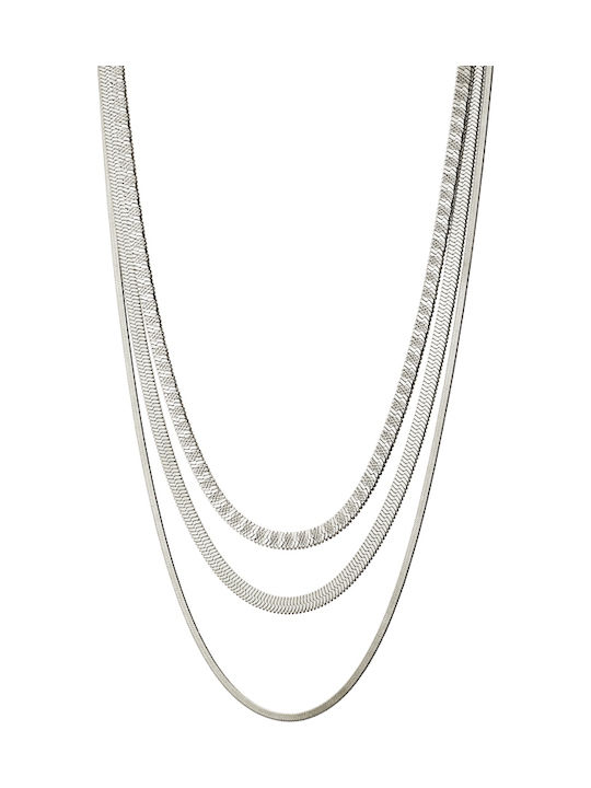 Oxette Triple Steel Necklace