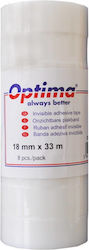 Optima Bandă Adezivă 18mm X 33 M 50 Microni Optima Mată Invizibilă Pe Copii Ușor De Rupt Manual Optima Bandă Adezivă 18mm X 33 M 50 Microni Optima Mată Invizibilă Pe Copii Ușor De Rupt Manual