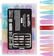 Revomax Color Magic Mix Многократни Накрайници Luxorise Polygel Гел 288 Бройки