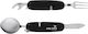 Σετ Μαχαιροπίρουνα Folding Cutlery Easy Camp Μαύρο