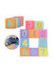 MalPlay Puzzle De Podea Educativ Pentru Copii Cu Numere 10 Piese