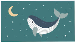 Kinder-Strandtuch 160x90cm Whale Türkis Monnëka Kinder-Strandtuch 160x90cm Whale Türkis Monnëka