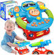 MalPlay MalPlay Baby Aktivitätsspielzeug Fahrzeug mit Musik Licht und Sounds