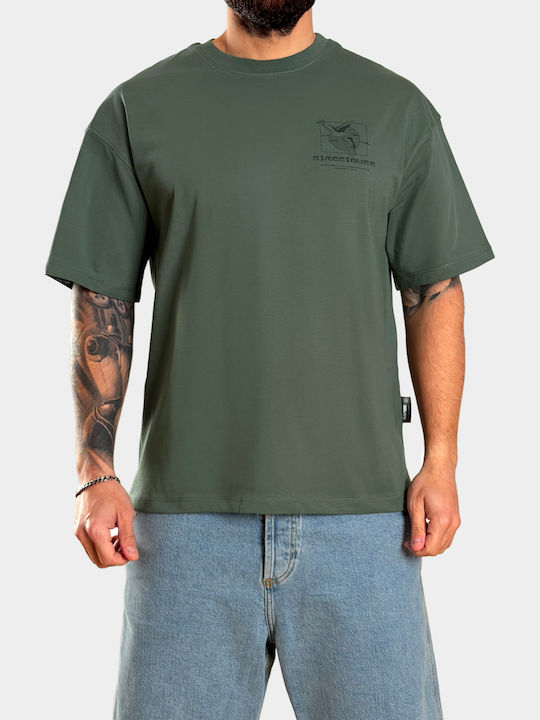 3Guys T-shirt Πράσινο