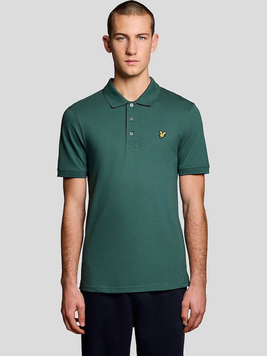Lyle & Scott Short Sleeve Polo Shirt Everglade