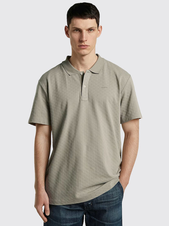 G-Star Raw Polo Μπλούζα Κοντομάνικη Γκρι