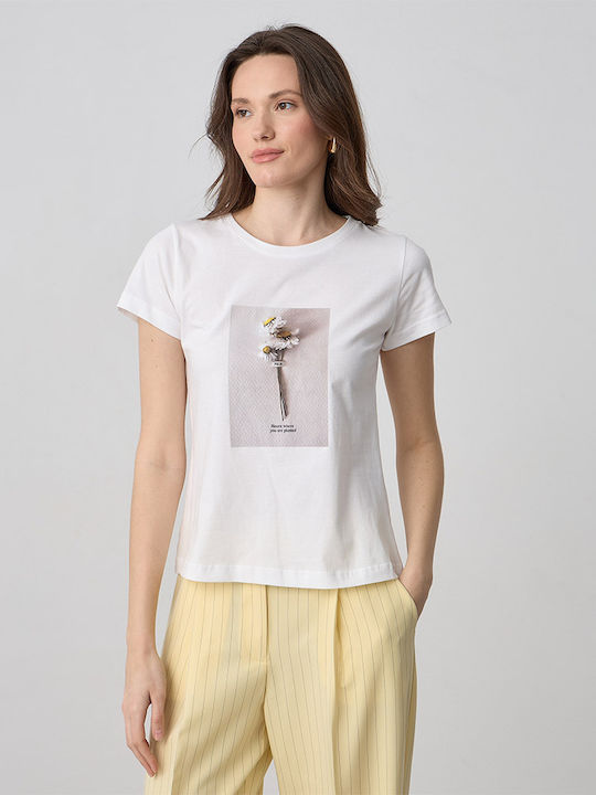 Passager Women's Cotton Short Sleeve Floral Blo...