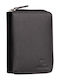 Neptune Herrenbrieftasche Leder Schwarz