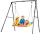 Vevor Aufhängen Metall Kinder Schaukel 150x81cm Schwarze