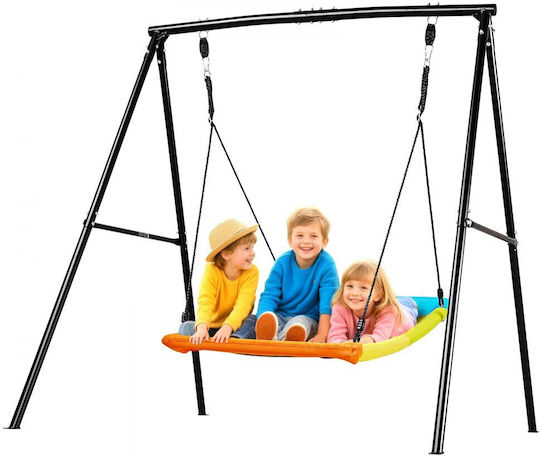 Vevor Aufhängen Metall Kinder Schaukel 150x81cm Schwarze