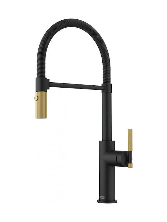 Franke Maris Kitchen Faucet Counter Black