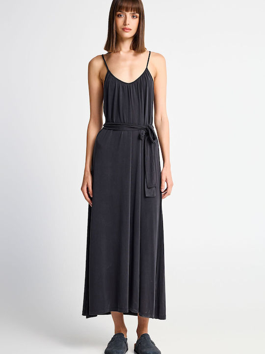 Funky Buddha Summer Maxi Dress Black