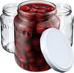 Kadax Glas Gefäß mit Deckel 720ml (8 Stück)