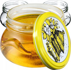 Kadax Borcan Sticlă Cu Capac 300ml 10 Buc
