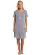 Caress Summer Cotton Women's Nightgown Soft Lilac