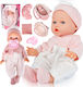 MalPlay Baby Doll Set for 3+ Years 22 cm Various Designs 1pc