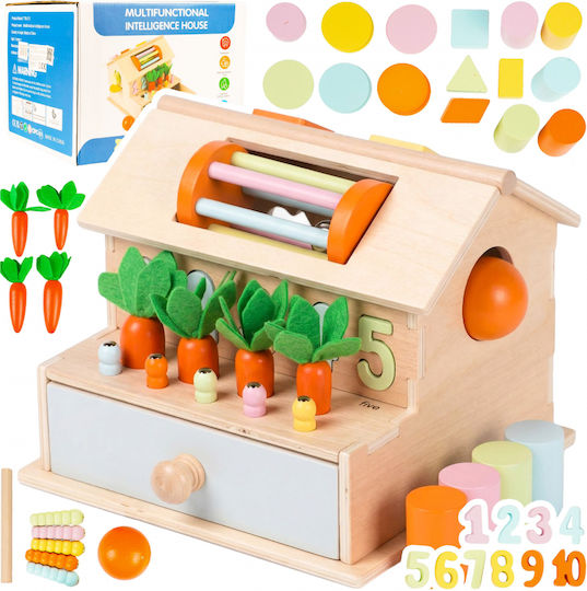 MalPlay Montessori Εκπαιδευτικό Παιχνίδι Γράμματα & Αριθμοί από Ξύλο για 3+ Ετών 113920