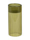 Kaemingk Glass Candle Holder in Green Colour 9.1x20.3cm