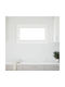 vidaXL Aufklappbares PVC Fenster P100xH50cm