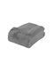 Aglika Pelzige Decke Einzeln 150x200cm Grau