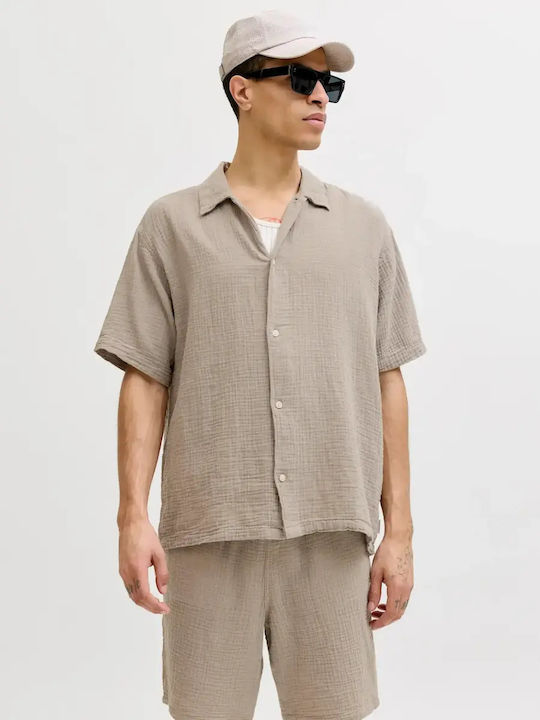 Jack & Jones Short Sleeve Cotton Shirt Vintage ...