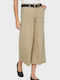 Women's Fabric Trousers Beige