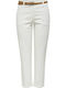 Damen Chino Hose Weiß