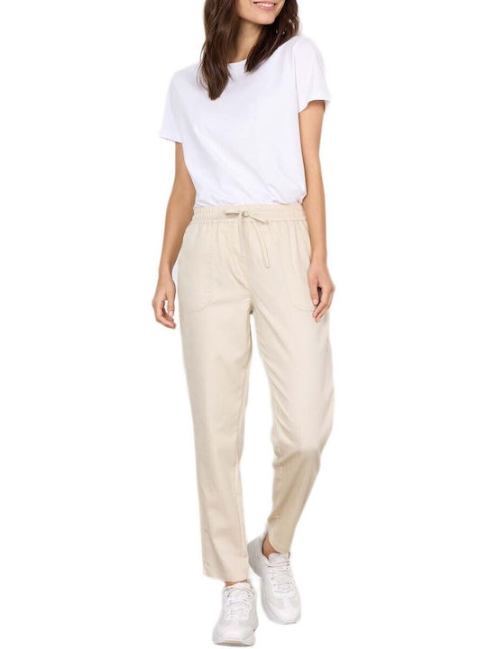 Soya Concept Women's Pantaloons with Rubber Band Ecru