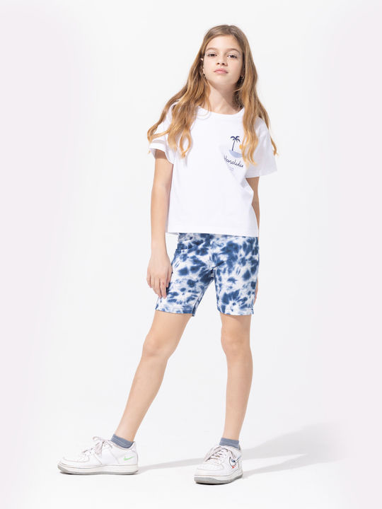 Kinderbekleidungssets mit Shorts Sommer 2 Stück Blau