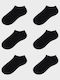 Design Design Schwarze Socken 6er Pack