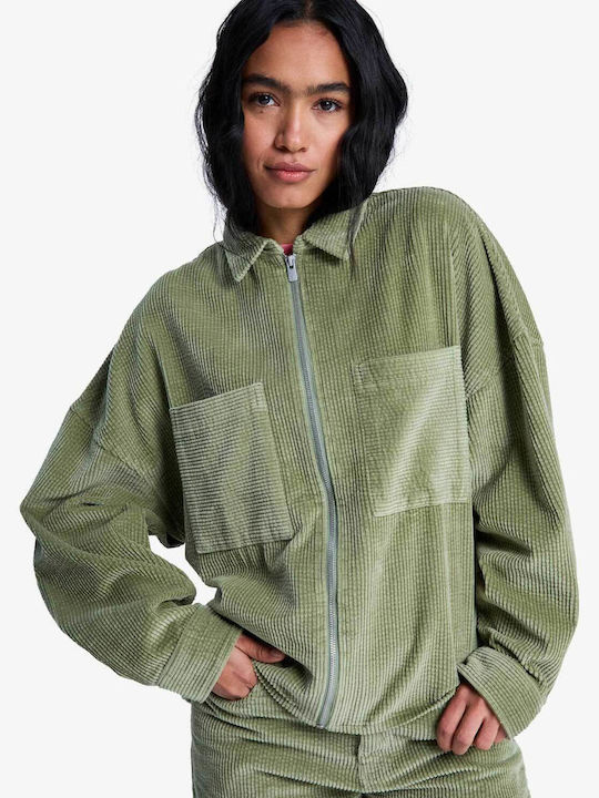Women's Jacket for Winter Green