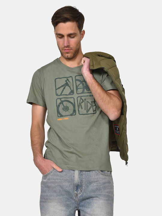 American Stars T-Shirt Khaki