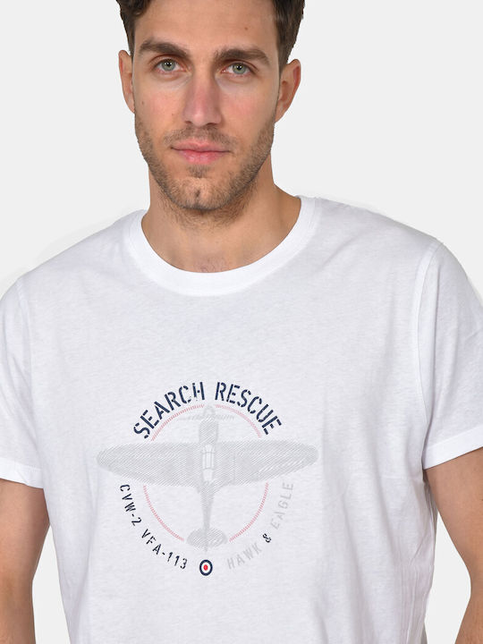 American Stars T-Shirt Weiß