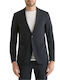 Men’s Suit Jacket With Regular Fit Blue