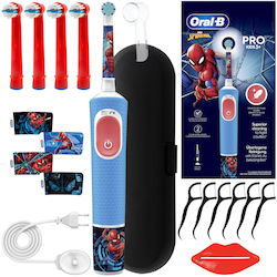 Oral-B Spiderman Kids Electric Toothbrush with ...