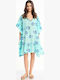Ble Resort Collection Women's Turquoise Beach Caftan