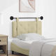 vidaXL Beige Leather Bed Headboard Cushion 80x40cm