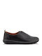 Leather Women's Loafers in Black Colour