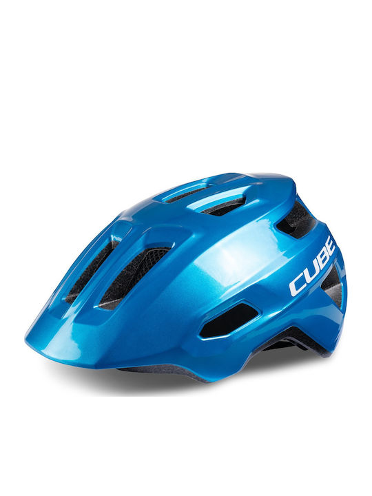 CUBE Linok Kids' City Bike Helmet Blue